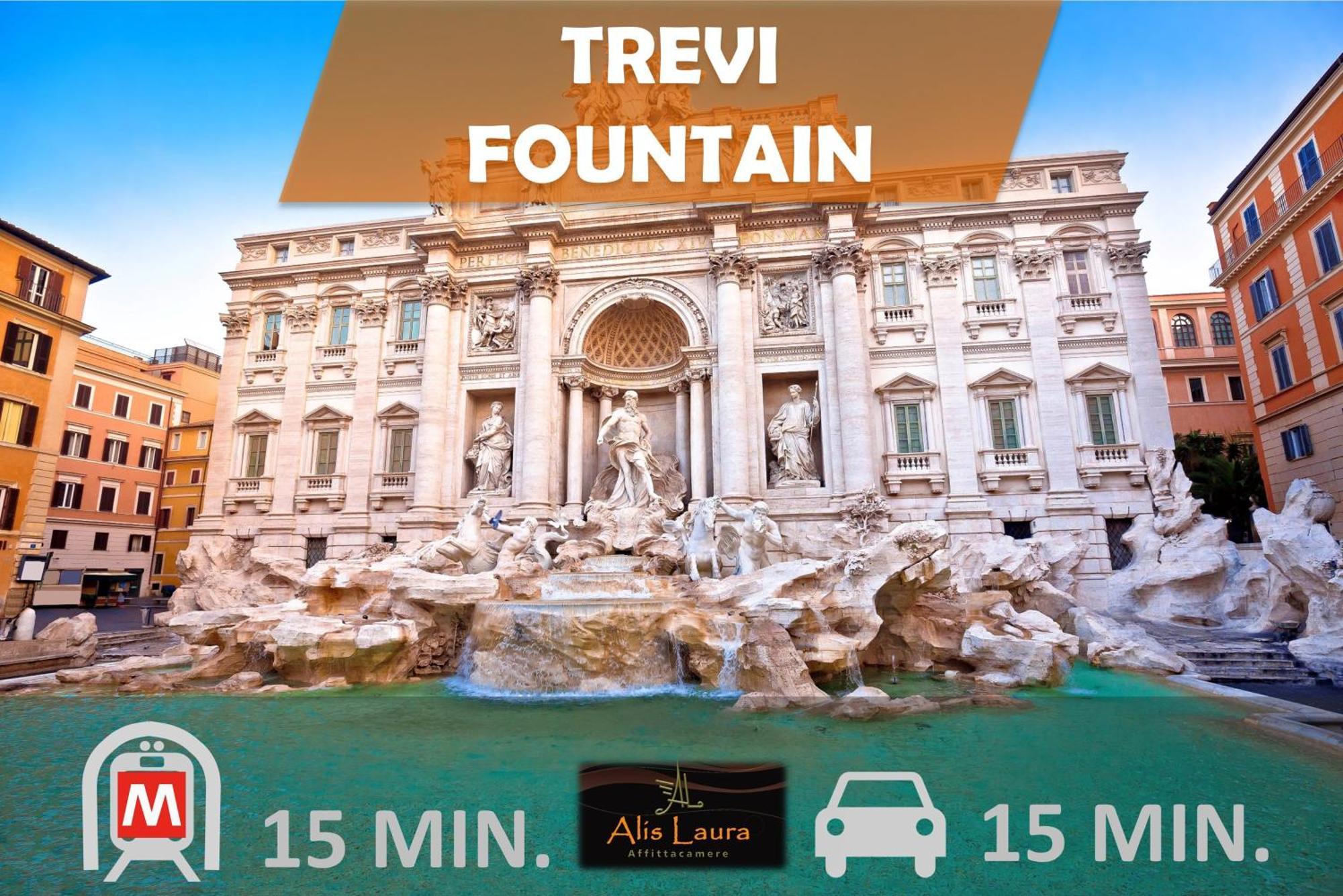 Alis Laura Guest House - 150M From Piazza Bologna Metro And 10 Minutes From The Colosseum מראה חיצוני תמונה
