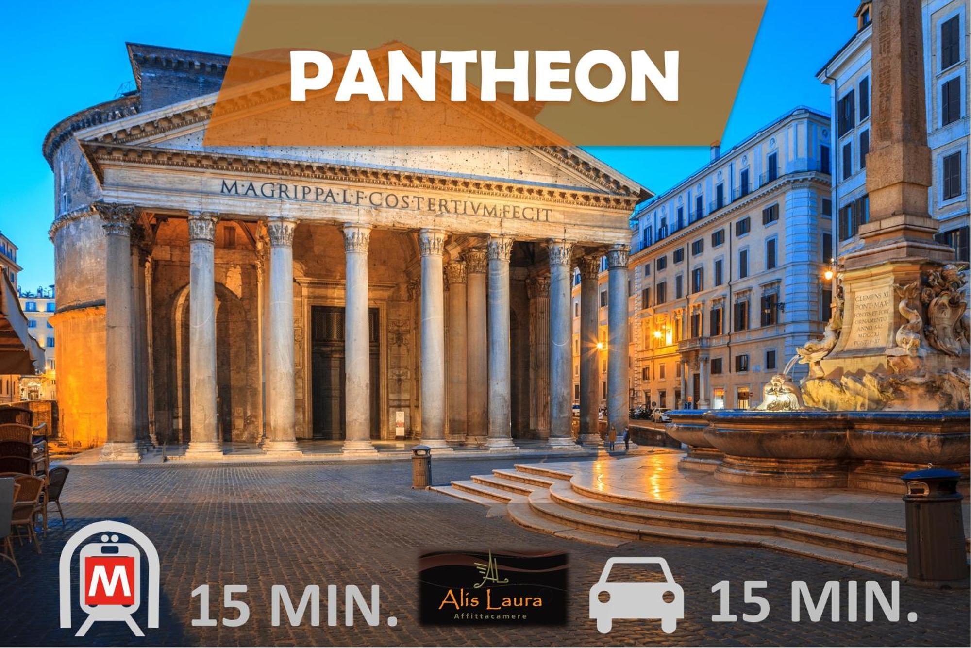 Alis Laura Guest House - 150M From Piazza Bologna Metro And 10 Minutes From The Colosseum מראה חיצוני תמונה
