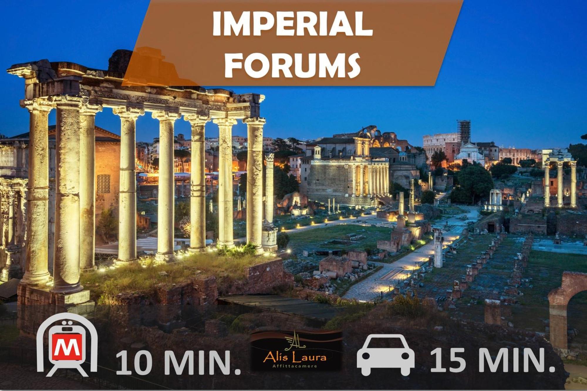 Alis Laura Guest House - 150M From Piazza Bologna Metro And 10 Minutes From The Colosseum מראה חיצוני תמונה